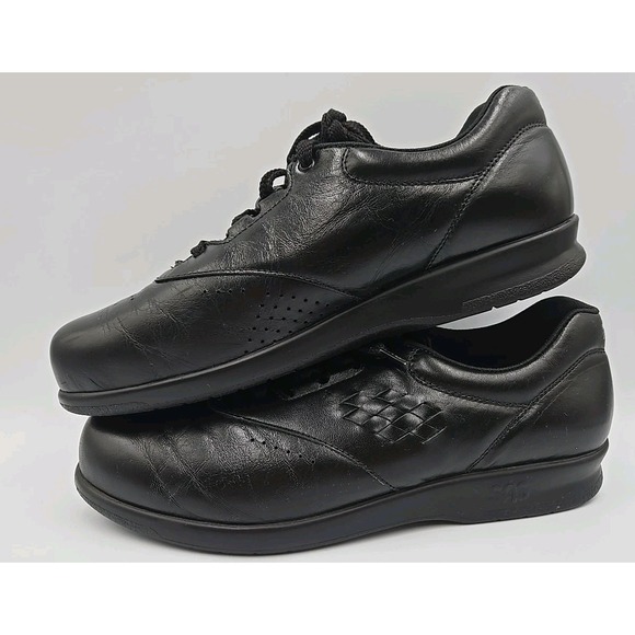 SAS Tripad FreeTime Women 9S Shoes Comfort Lace Up Black - Picture 4 of 8